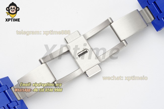 Royal Oak 15500 41mm APSF White/Stick on SS/CER Strap A4302 Super Clone Royal Oak 15500 41mm APSF White/Stick on SS/CER Strap A4302 Super Clone