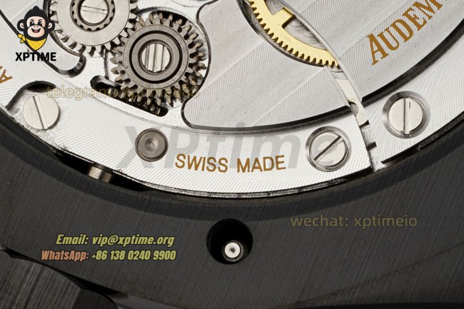 Royal Oak 15500 41mm APSF Black/Stick on SS/CER Strap A4302 Super Clone Royal Oak 15500 41mm APSF Black/Stick on SS/CER Strap A4302 Super Clone