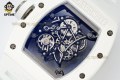 RM055 43mm APSF Sketelon/Blue on White CER/RU Strap RMUL2 RM055 43mm APSF Sketelon/Blue on White CER/RU Strap RMUL2