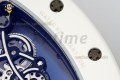 RM055 43mm APSF Sketelon/Blue on White CER/RU Strap RMUL2 RM055 43mm APSF Sketelon/Blue on White CER/RU Strap RMUL2