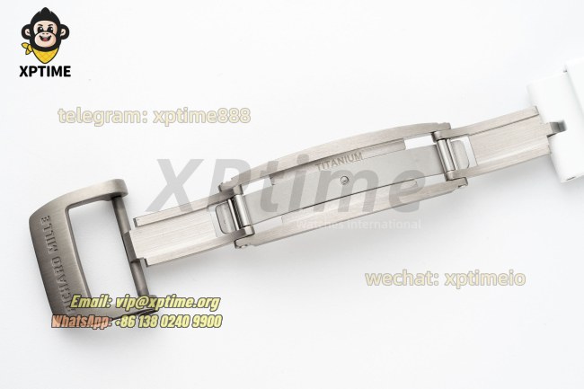 RM055 43mm APSF Sketelon/Blue on White CER/RU Strap RMUL2 RM055 43mm APSF Sketelon/Blue on White CER/RU Strap RMUL2
