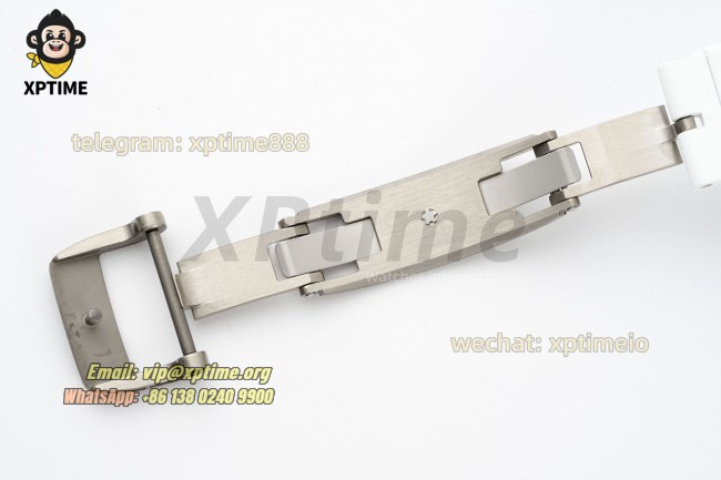 RM055 43mm APSF Sketelon/Blue on White CER/RU Strap RMUL2 RM055 43mm APSF Sketelon/Blue on White CER/RU Strap RMUL2
