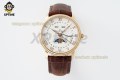 Villeret Complications 40mm APSF White/Roma/Numeral on RG/LE Strap A6654 Villeret Complications 40mm APSF White/Roma/Numeral on RG/LE Strap A6654