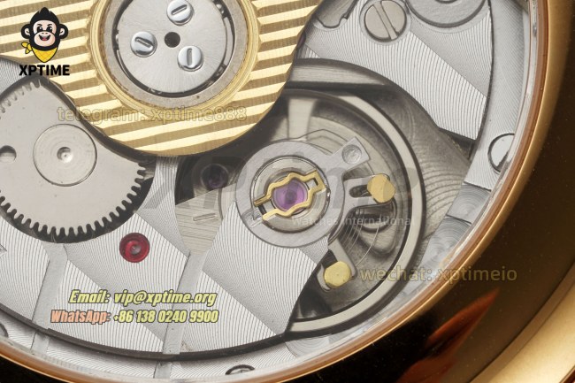Villeret Complications 40mm APSF White/Roma/Numeral on RG/LE Strap A6654 Villeret Complications 40mm APSF White/Roma/Numeral on RG/LE Strap A6654