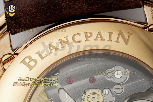 Villeret Complications 40mm APSF White/Roma/Numeral on RG/LE Strap A6654 Villeret Complications 40mm APSF White/Roma/Numeral on RG/LE Strap A6654