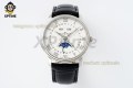 Villeret Complications 40mm APSF White/Roma/Numeral on SS/LE Strap A6654 Villeret Complications 40mm APSF White/Roma/Numeral on SS/LE Strap A6654