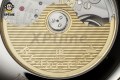 Villeret Complications 40mm APSF White/Roma/Numeral on SS/LE Strap A6654 Villeret Complications 40mm APSF White/Roma/Numeral on SS/LE Strap A6654