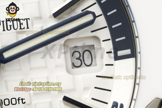 Royal Oak Diver 15707 42mm APSF White/Stick on CE/RU Strap SA3120 Super Clone Royal Oak Diver 15707 42mm APSF White/Stick on CE/RU Strap SA3120 Super Clone