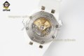 Royal Oak Diver 15707 42mm APSF White/Stick on CE/RU Strap SA3120 Super Clone Royal Oak Diver 15707 42mm APSF White/Stick on CE/RU Strap SA3120 Super Clone