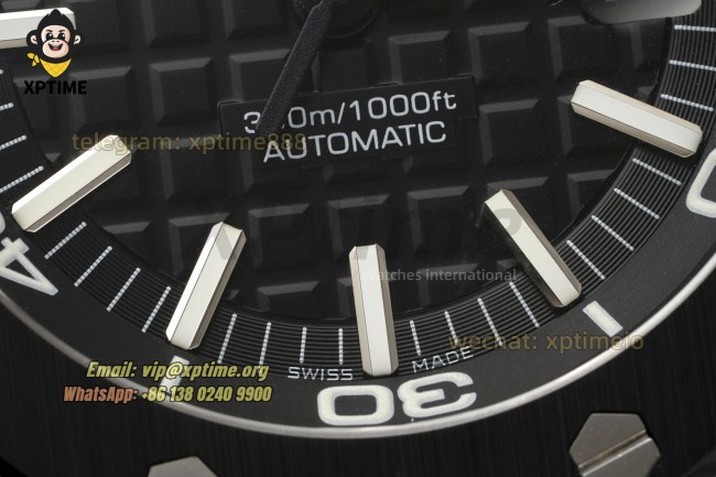 Royal Oak Diver 15707 42mm APSF Black/Stick on CE/RU Strap SA3120 Super Clone Royal Oak Diver 15707 42mm APSF Black/Stick on CE/RU Strap SA3120 Super Clone