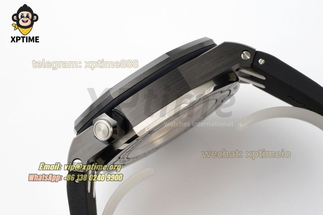 Royal Oak Diver 15707 42mm APSF Black/Stick on CE/RU Strap SA3120 Super Clone Royal Oak Diver 15707 42mm APSF Black/Stick on CE/RU Strap SA3120 Super Clone
