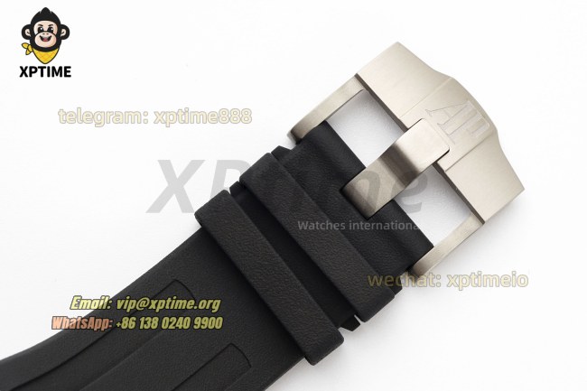 Royal Oak Diver 15707 42mm APSF Black/Stick on CE/RU Strap SA3120 Super Clone Royal Oak Diver 15707 42mm APSF Black/Stick on CE/RU Strap SA3120 Super Clone