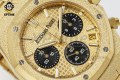 Royal Oak Chrono 26240BA Frosted 41mm APSF YG & Black/Stick on YG/YG Bracelet SH4401 Super Clone Royal Oak Chrono 26240BA Frosted 41mm APSF YG & Black/Stick on YG/YG Bracelet SH4401 Super Clone