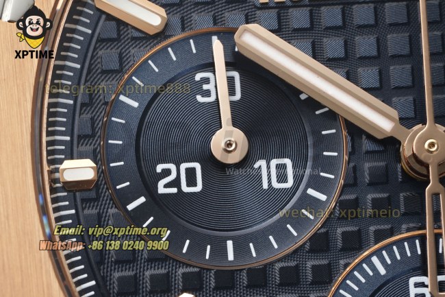 Royal Oak Chrono 26239OR 41mm APSF Blue/Stick on RG/RG Bracelet SH4401 Super Clone Royal Oak Chrono 26239OR 41mm APSF Blue/Stick on RG/RG Bracelet SH4401 Super Clone