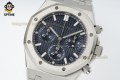 Royal Oak Chrono 26240ST 41mm APSF Blue/Stick on SS/SS Bracelet SH4401 Super Clone Royal Oak Chrono 26240ST 41mm APSF Blue/Stick on SS/SS Bracelet SH4401 Super Clone