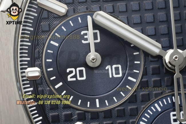 Royal Oak Chrono 26240ST 41mm APSF Blue/Stick on SS/SS Bracelet SH4401 Super Clone Royal Oak Chrono 26240ST 41mm APSF Blue/Stick on SS/SS Bracelet SH4401 Super Clone