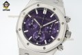Royal Oak Chrono 26240ST 41mm APSF Purple/Stick on SS/SS Bracelet SH4401 Super Clone Royal Oak Chrono 26240ST 41mm APSF Purple/Stick on SS/SS Bracelet SH4401 Super Clone