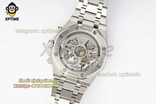 Royal Oak Chrono 26240ST 41mm APSF Purple/Stick on SS/SS Bracelet SH4401 Super Clone Royal Oak Chrono 26240ST 41mm APSF Purple/Stick on SS/SS Bracelet SH4401 Super Clone