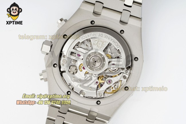Royal Oak Chrono 26240ST 41mm APSF Purple/Stick on SS/SS Bracelet SH4401 Super Clone Royal Oak Chrono 26240ST 41mm APSF Purple/Stick on SS/SS Bracelet SH4401 Super Clone