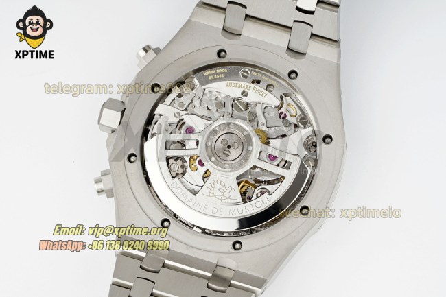 Royal Oak Chrono 26240ST 41mm APSF Purple/Stick on SS/SS Bracelet SH4401 Super Clone Royal Oak Chrono 26240ST 41mm APSF Purple/Stick on SS/SS Bracelet SH4401 Super Clone
