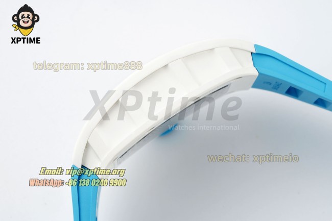 RM055 43mm APSF Sketelon Blue/White on NTPT/RU Strap RMUL2 RM055 43mm APSF Sketelon Blue/White on NTPT/RU Strap RMUL2
