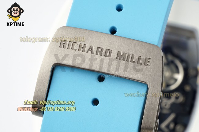 RM055 43mm APSF Sketelon Blue/White on NTPT/RU Strap RMUL2 RM055 43mm APSF Sketelon Blue/White on NTPT/RU Strap RMUL2
