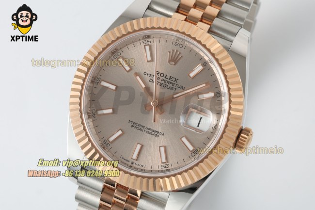 Datejust 126331 41mm ARF Rose Gold/Stick on Jub YG/SS Bracelet SH3235 Super Clone (weighted) Datejust 126331 41mm ARF Rose Gold/Stick on Jub YG/SS Bracelet SH3235 Super Clone (weighted)
