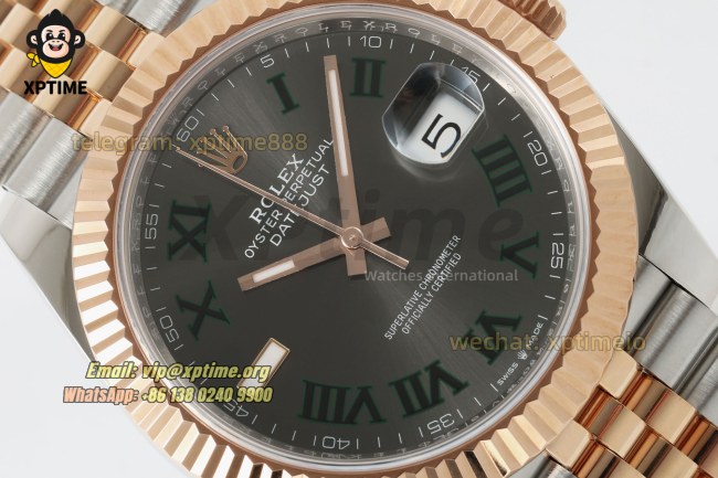 Datejust 126331 41mm ARF Gray/Roman on Jub YG/SS Bracelet SH3235 Super Clone (weighted) Datejust 126331 41mm ARF Gray/Roman on Jub YG/SS Bracelet SH3235 Super Clone (weighted)