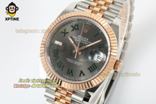 Datejust 126331 41mm ARF Gray/Roman on Jub YG/SS Bracelet SH3235 Super Clone (weighted) Datejust 126331 41mm ARF Gray/Roman on Jub YG/SS Bracelet SH3235 Super Clone (weighted)