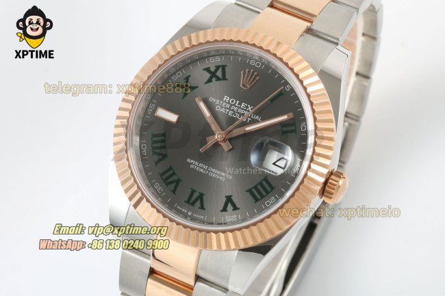 Datejust 126331 41mm ARF Gray/Roman on Oys YG/SS Bracelet SH3235 Super Clone (weighted) Datejust 126331 41mm ARF Gray/Roman on Oys YG/SS Bracelet SH3235 Super Clone (weighted)