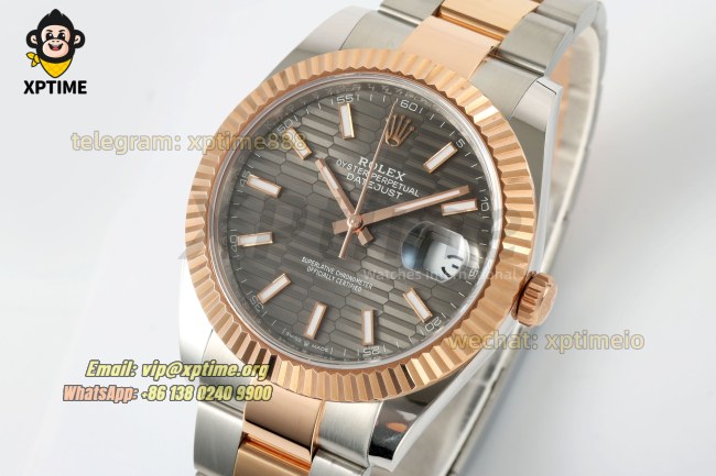 Datejust 126331 41mm ARF Gray Textured/Stick on Oys YG/SS Bracelet SH3235 Super Clone (weighted) Datejust 126331 41mm ARF Gray Textured/Stick on Oys YG/SS Bracelet SH3235 Super Clone (weighted)