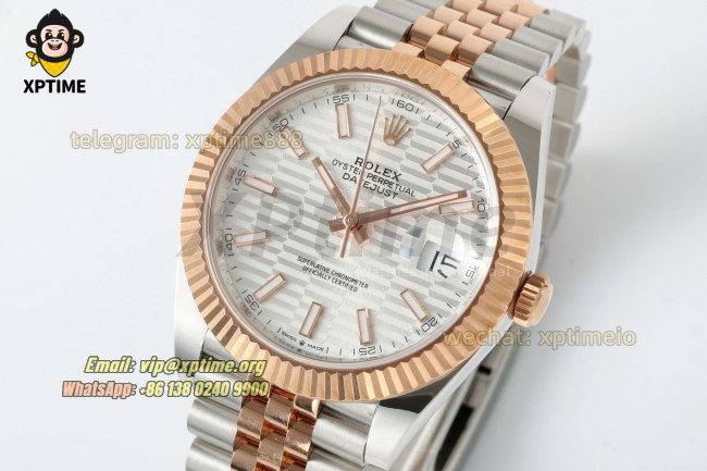 Datejust 126331 41mm ARF Silver Textured/Stick on Jub YG/SS Bracelet SH3235 Super Clone (weighted) Datejust 126331 41mm ARF Silver Textured/Stick on Jub YG/SS Bracelet SH3235 Super Clone (weighted)