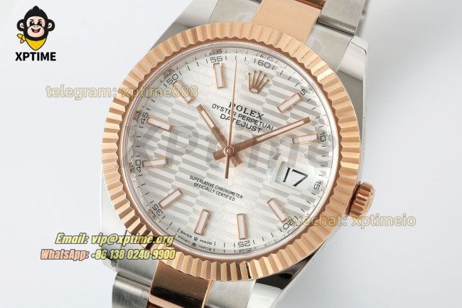 Datejust 126331 41mm ARF Silver Textured/Stick on Oys YG/SS Bracelet SH3235 Super Clone (weighted) Datejust 126331 41mm ARF Silver Textured/Stick on Oys YG/SS Bracelet SH3235 Super Clone (weighted)