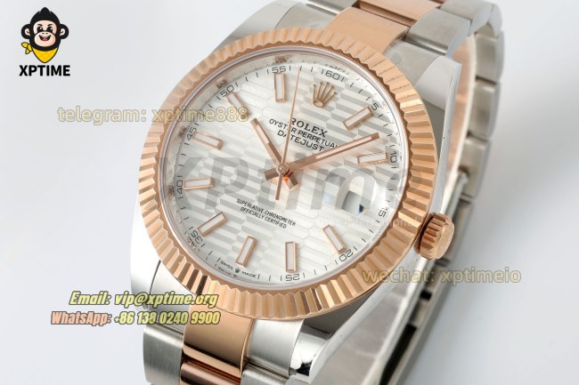 Datejust 126331 41mm ARF Silver Textured/Stick on Oys YG/SS Bracelet SH3235 Super Clone (weighted) Datejust 126331 41mm ARF Silver Textured/Stick on Oys YG/SS Bracelet SH3235 Super Clone (weighted)