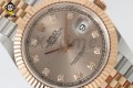 Datejust 126331 41mm ARF Rose Gold/Diamond on Jub YG/SS Bracelet SH3235 Super Clone (weighted) Datejust 126331 41mm ARF Rose Gold/Diamond on Jub YG/SS Bracelet SH3235 Super Clone (weighted)