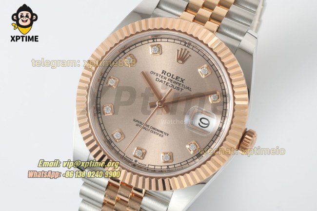 Datejust 126331 41mm ARF Rose Gold/Diamond on Jub YG/SS Bracelet SH3235 Super Clone (weighted) Datejust 126331 41mm ARF Rose Gold/Diamond on Jub YG/SS Bracelet SH3235 Super Clone (weighted)