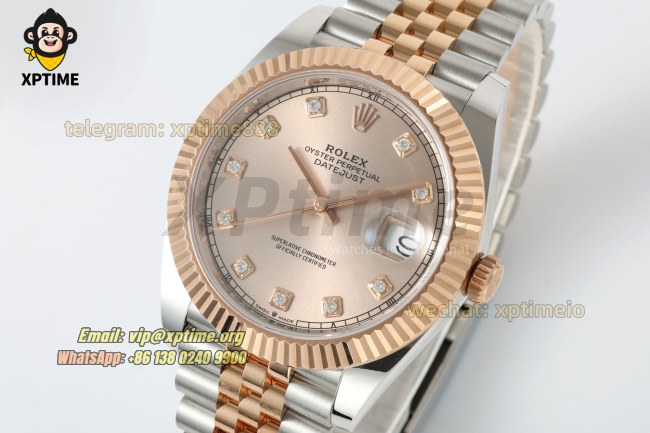 Datejust 126331 41mm ARF Rose Gold/Diamond on Jub YG/SS Bracelet SH3235 Super Clone (weighted) Datejust 126331 41mm ARF Rose Gold/Diamond on Jub YG/SS Bracelet SH3235 Super Clone (weighted)