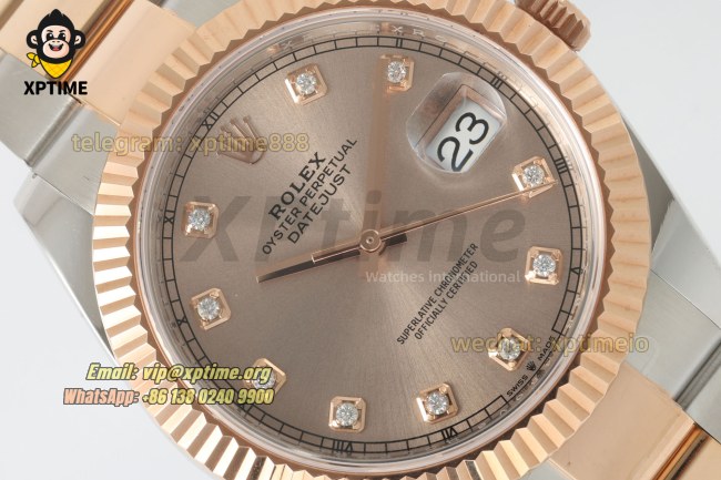 Datejust 126331 41mm ARF Rose Gold/Diamond on Oys YG/SS Bracelet SH3235 Super Clone (weighted) Datejust 126331 41mm ARF Rose Gold/Diamond on Oys YG/SS Bracelet SH3235 Super Clone (weighted)