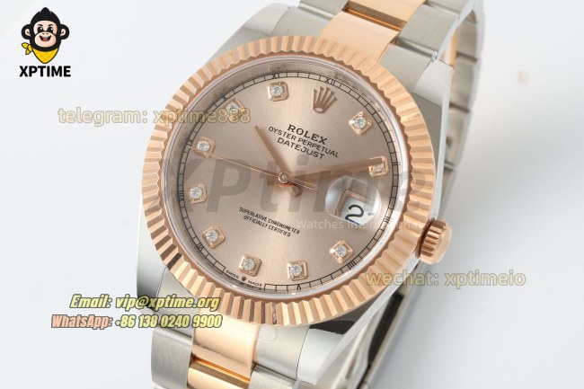 Datejust 126331 41mm ARF Rose Gold/Diamond on Oys YG/SS Bracelet SH3235 Super Clone (weighted) Datejust 126331 41mm ARF Rose Gold/Diamond on Oys YG/SS Bracelet SH3235 Super Clone (weighted)