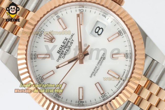 Datejust 126331 41mm ARF White/Stick on Jub YG/SS Bracelet SH3235 Super Clone (weighted) Datejust 126331 41mm ARF White/Stick on Jub YG/SS Bracelet SH3235 Super Clone (weighted)