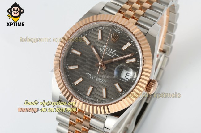 Datejust 126331 41mm ARF Gray Textured/Stick on Jub YG/SS Bracelet SH3235 Super Clone (weighted) Datejust 126331 41mm ARF Gray Textured/Stick on Jub YG/SS Bracelet SH3235 Super Clone (weighted)