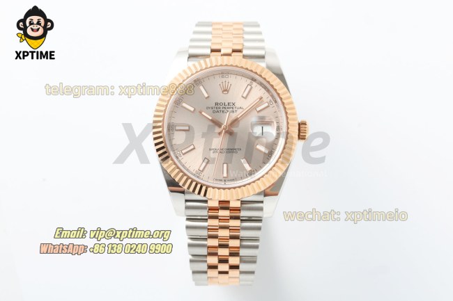 Datejust 126331 41mm ARF Rose Gold/Stick on Jub YG/SS Bracelet SH3235 Super Clone (weighted) Datejust 126331 41mm ARF Rose Gold/Stick on Jub YG/SS Bracelet SH3235 Super Clone (weighted)