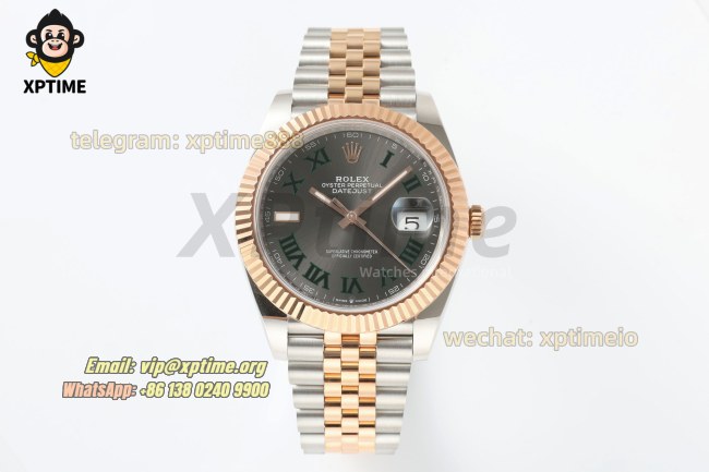 Datejust 126331 41mm ARF Gray/Roman on Jub YG/SS Bracelet SH3235 Super Clone (weighted) Datejust 126331 41mm ARF Gray/Roman on Jub YG/SS Bracelet SH3235 Super Clone (weighted)