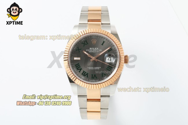 Datejust 126331 41mm ARF Gray/Roman on Oys YG/SS Bracelet SH3235 Super Clone (weighted) Datejust 126331 41mm ARF Gray/Roman on Oys YG/SS Bracelet SH3235 Super Clone (weighted)