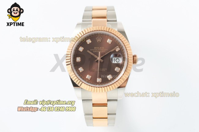 Datejust 126331 41mm ARF Brown/Diamond on Oys YG/SS Bracelet SH3235 Super Clone (weighted) Datejust 126331 41mm ARF Brown/Diamond on Oys YG/SS Bracelet SH3235 Super Clone (weighted)
