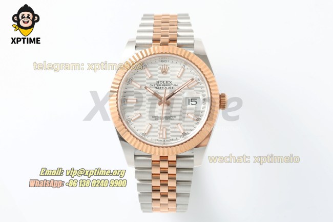 Datejust 126331 41mm ARF Silver Textured/Stick on Jub YG/SS Bracelet SH3235 Super Clone (weighted) Datejust 126331 41mm ARF Silver Textured/Stick on Jub YG/SS Bracelet SH3235 Super Clone (weighted)
