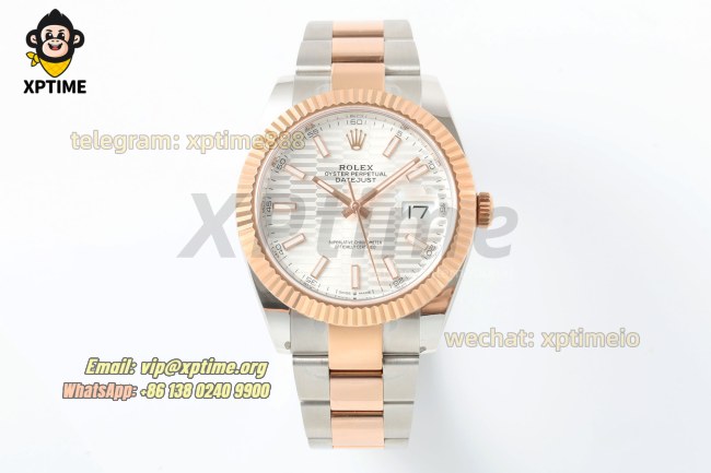 Datejust 126331 41mm ARF Silver Textured/Stick on Oys YG/SS Bracelet SH3235 Super Clone (weighted) Datejust 126331 41mm ARF Silver Textured/Stick on Oys YG/SS Bracelet SH3235 Super Clone (weighted)