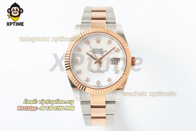 Datejust 126331 41mm ARF Mop/Diamond on Jub YG/SS Bracelet SH3235 Super Clone (weighted) Datejust 126331 41mm ARF Mop/Diamond on Jub YG/SS Bracelet SH3235 Super Clone (weighted)