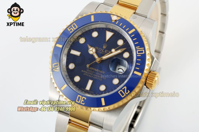 Submariner 116613LB 40mm ARF Blue/Dot on YG/SS Bracelet VS3135 Submariner 116613LB 40mm ARF Blue/Dot on YG/SS Bracelet VS3135