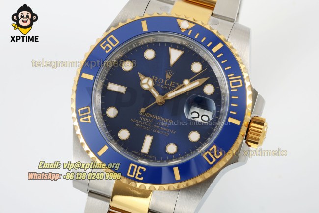 Submariner 116613LB 40mm ARF Blue/Dot on YG/SS Bracelet VS3135 Submariner 116613LB 40mm ARF Blue/Dot on YG/SS Bracelet VS3135